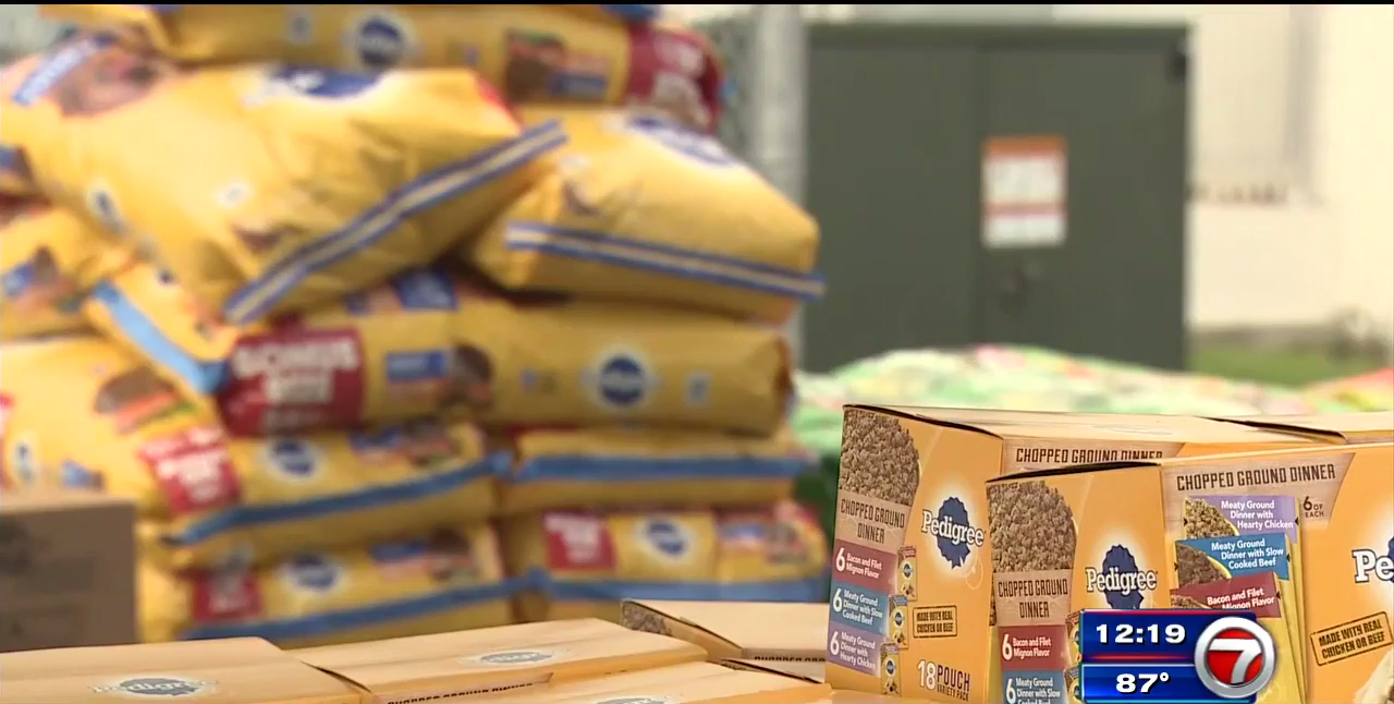 MiamiDade Animal Services hosts drivethru pet food distribution in