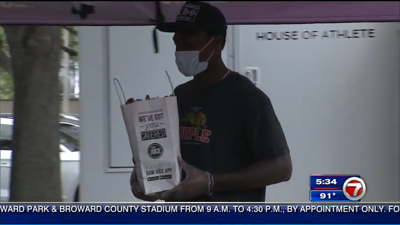 Former Miami Dolphin Brandon Marshall teaming up with Raw Juice to