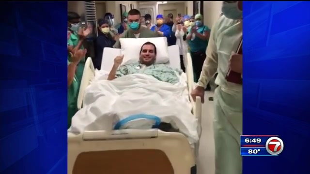 COVID-19 patient recovering at Palmetto General following plasma