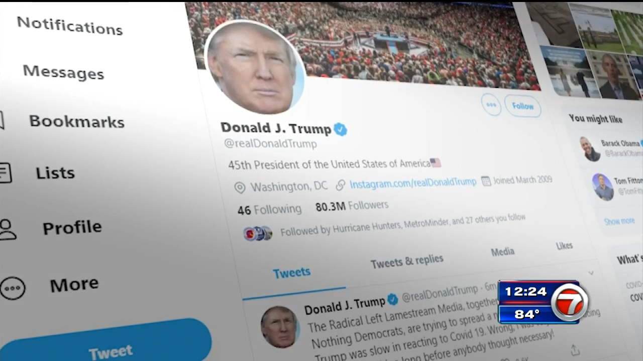 Twitter Facebook targets in Trump and Biden ads WSVN 7News Miami News, Weather, Sports | Fort Lauderdale