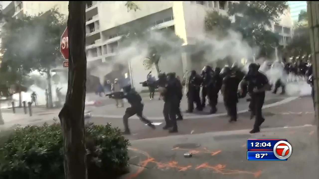 Protester describes how Fort Lauderdale’s peaceful protest turned