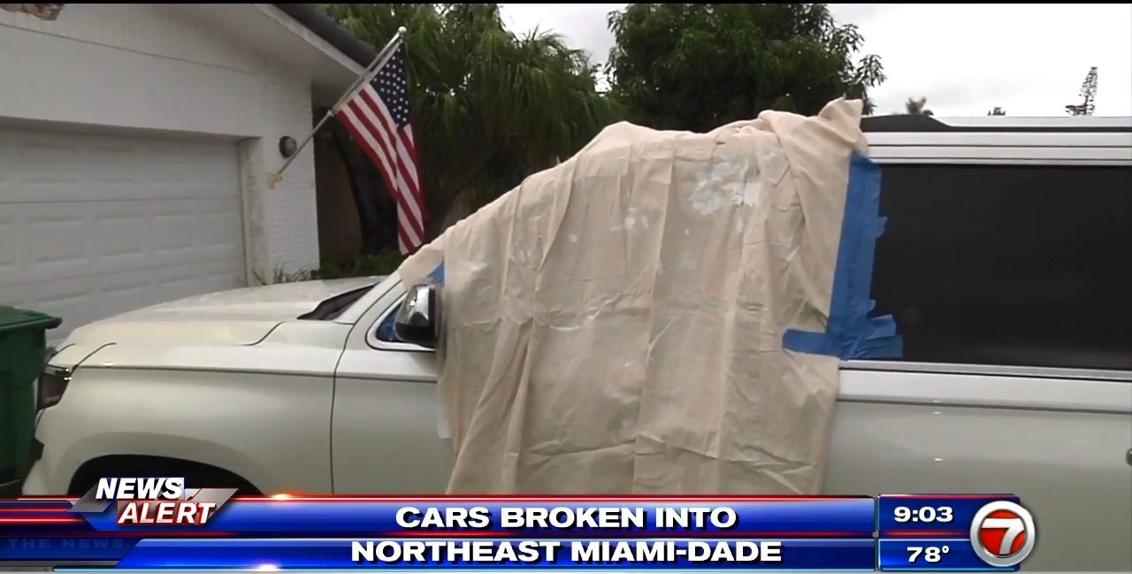 Police searching for crooks after several cars burglarized in NE Miami ...