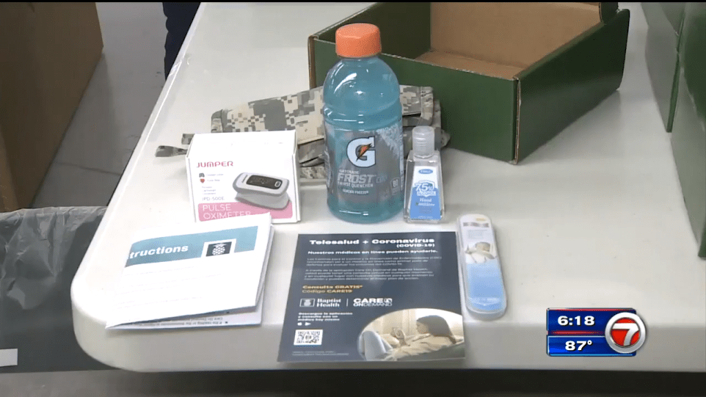 Baptist Health teams up with Goodwill to create hospital care kits to prevent COVID19 WSVN