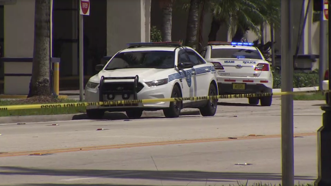 Several people detained while police investigate shooting in Miami