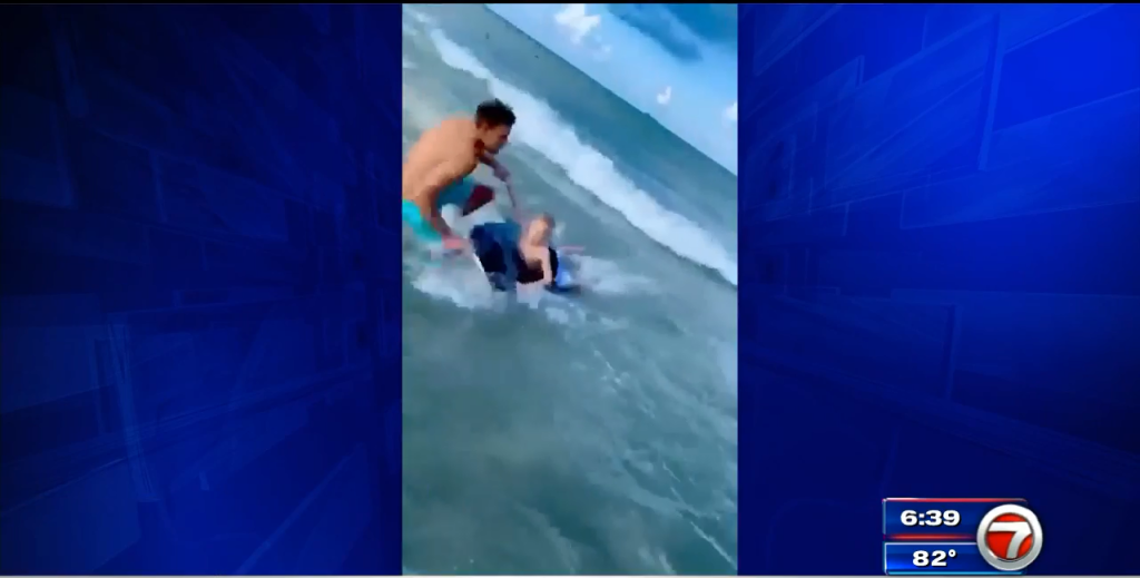 Officer who pulled young boy from shark in Cocoa Beach shares ordeal