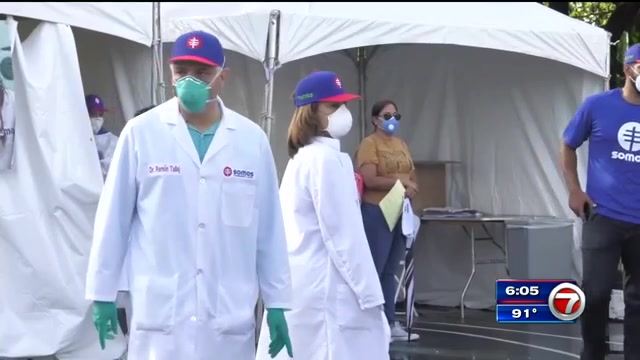 Somos Community Care Opens Covid 19 Testing Site In Miami Lakes Wsvn 7news Miami News Weather Sports Fort Lauderdale