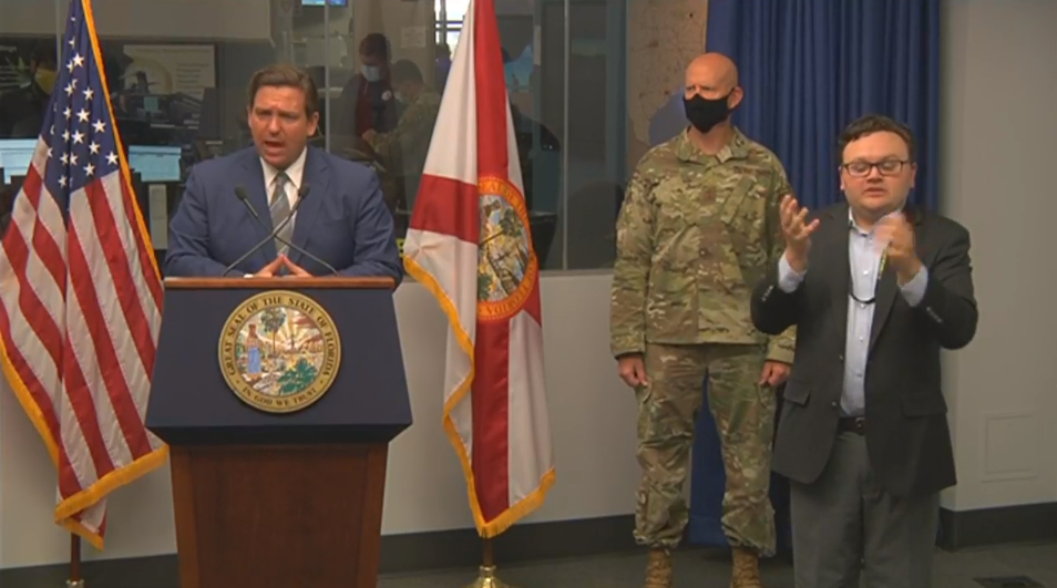 Gov. DeSantis declares state of emergency for east coast counties ahead ...