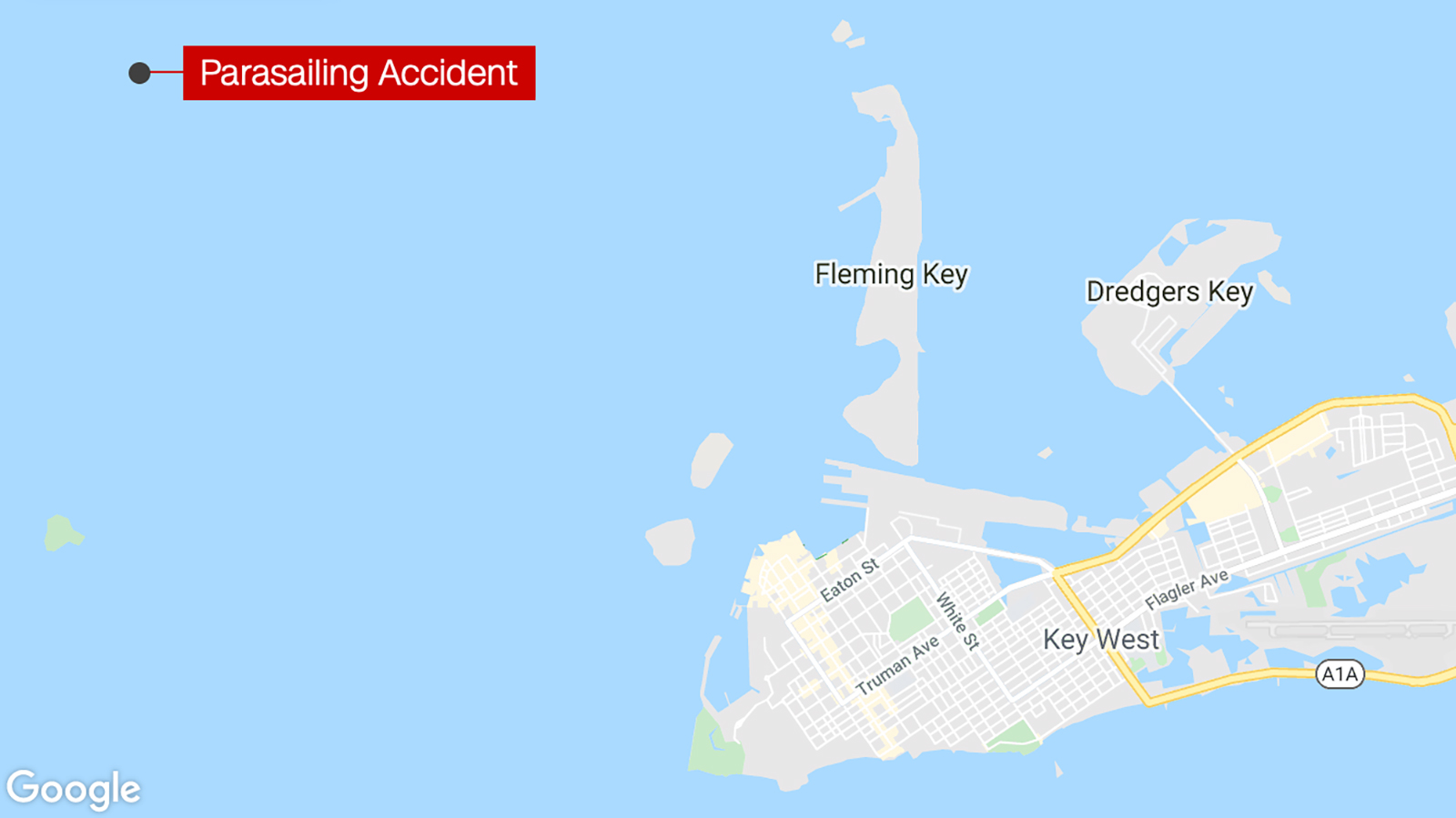 Parasailing accident in Key West leaves man dead woman severely