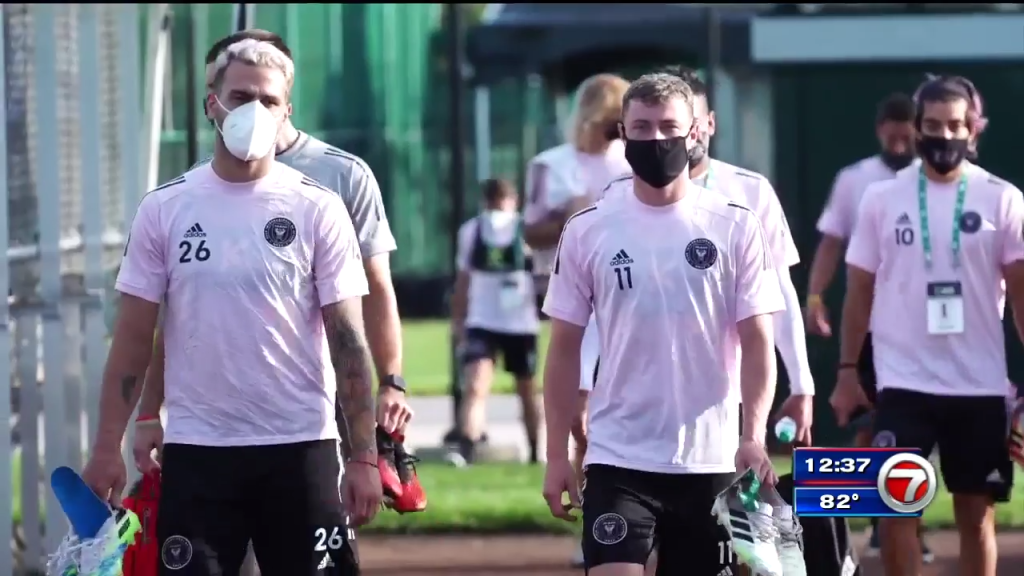 Inter Miami players prepare for upcoming games while following