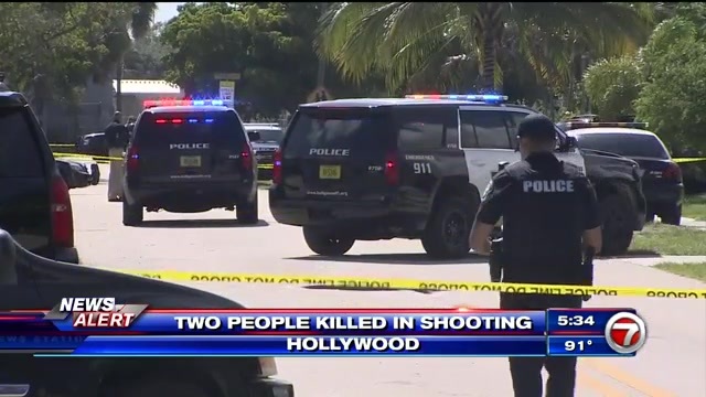 Witnesses: Man, woman killed in Hollywood drive-by shooting - WSVN 7News | Miami News, Weather ...