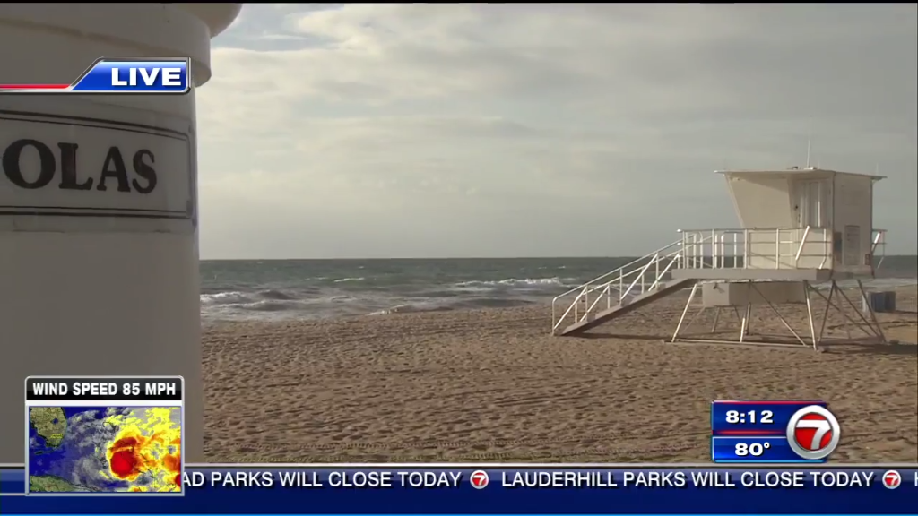 Fort Lauderdale residents, businesses prepare for winds, rain from