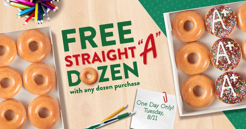 krispy kreme offering free doughnuts