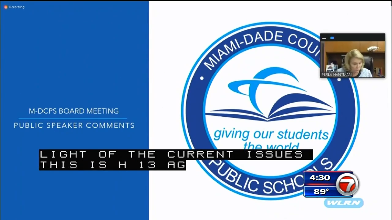 MDCPS holds first school board meeting since start of school year