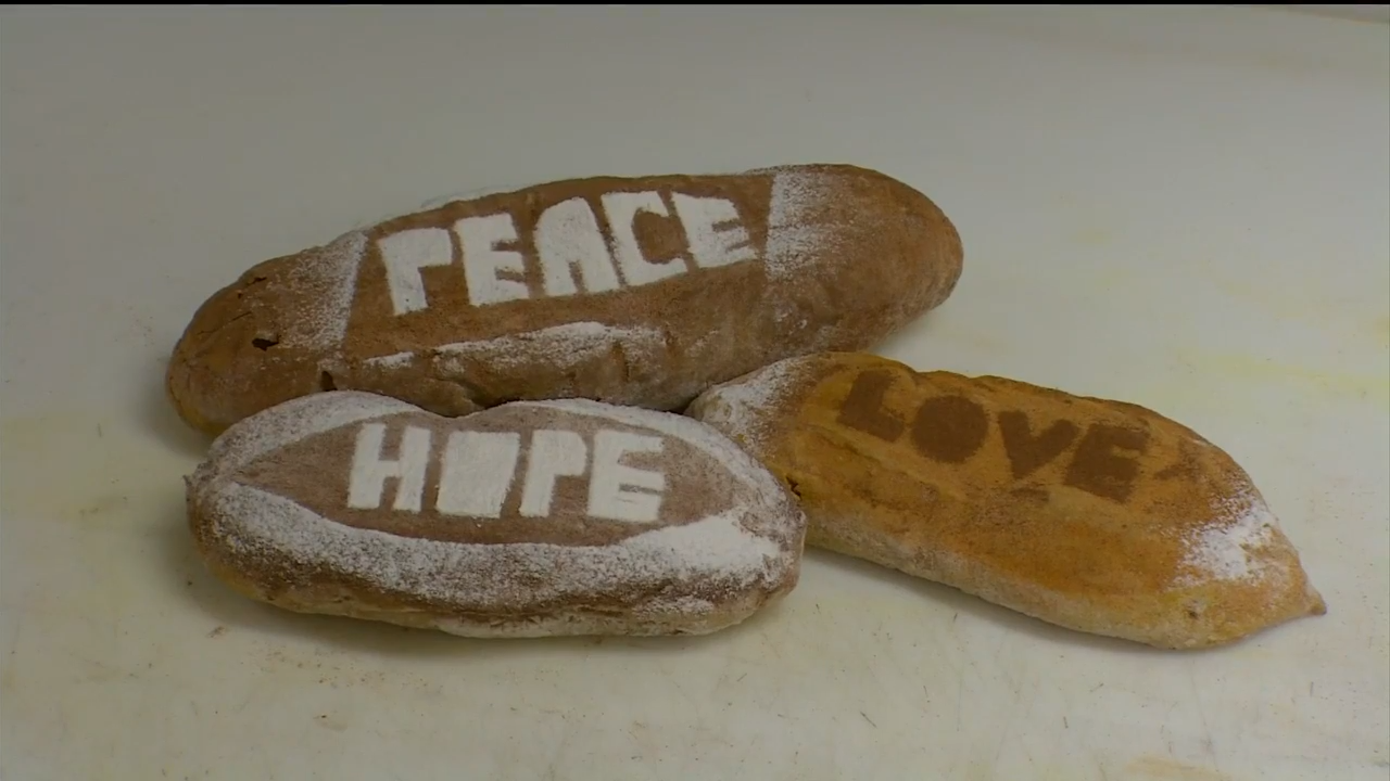 Customize your bread loaves for a good cause at Angelo Elia the Bakery