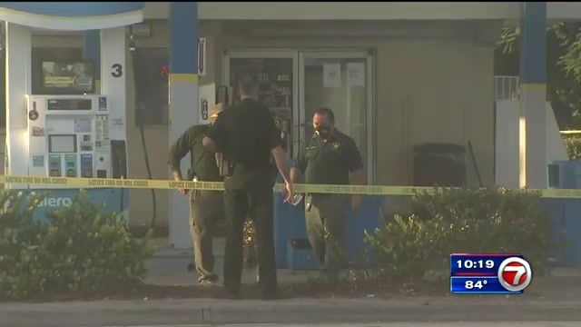BSO: Gunman attempting to rob gas station near Fort Lauderdale fatally shot by clerk - WSVN ...