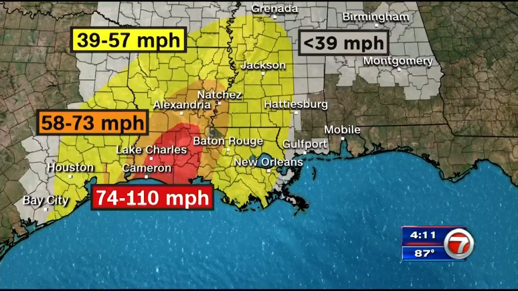 Hurricane Delta inflicts new misery on stormweary Louisiana WSVN