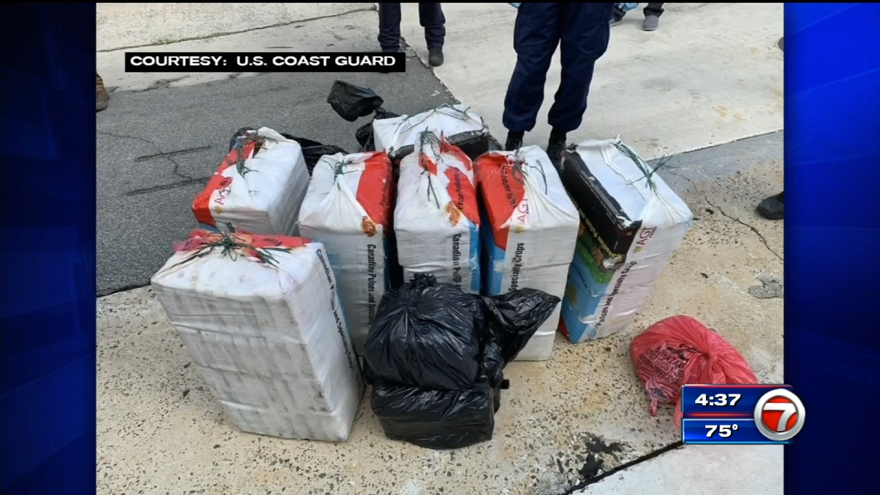US Coast Guard seizes over 200 kg of cocaine near San Juan - WSVN 7News ...