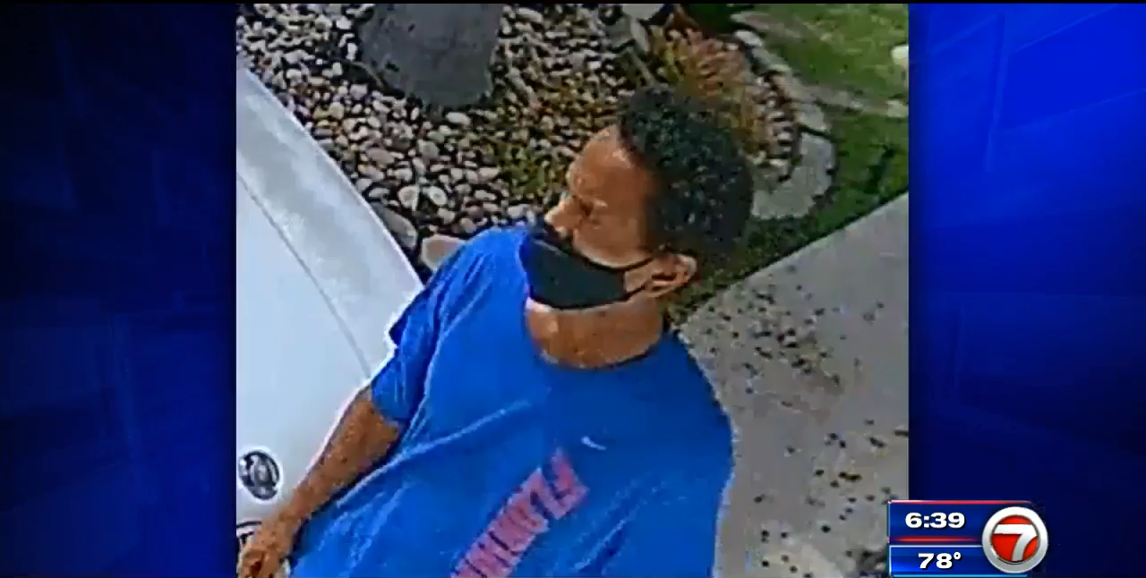 Man swipes packages from Miramar homes - WSVN 7News | Miami News ...