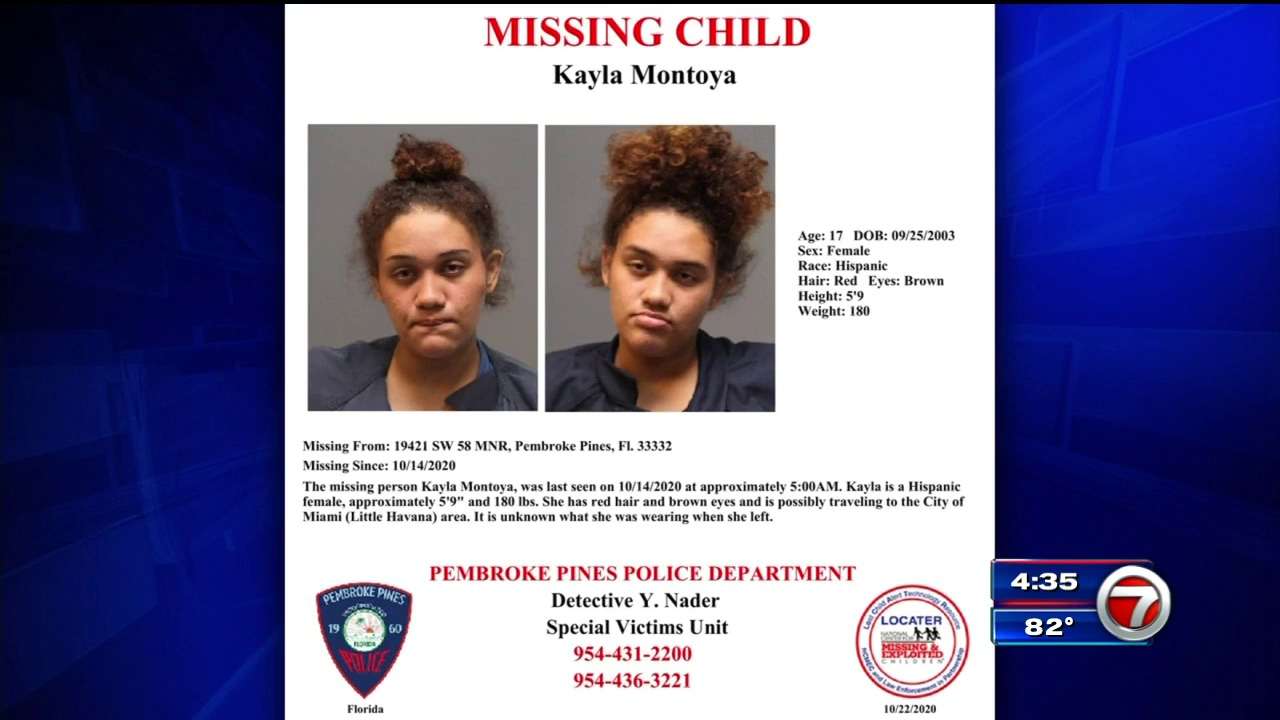 Police searching for teen last seen in Pembroke Pines - WSVN 7News ...