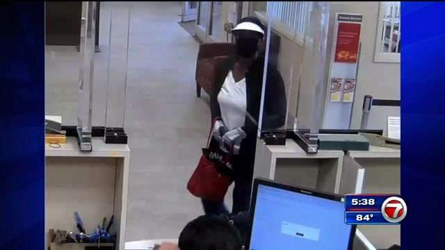 FBI searching for armed woman who robbed Dania Beach bank - WSVN 7News ...