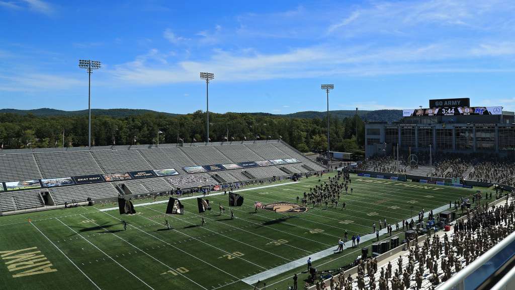 For the first time since 1943, the ArmyNavy football game For the first time since 1943, the ArmyNavy football game