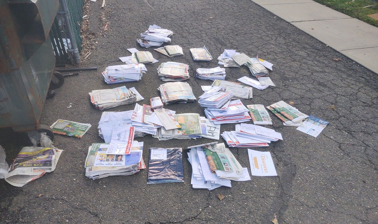 NJ mail carrier accused of dumping 1,875 pieces of mail, including