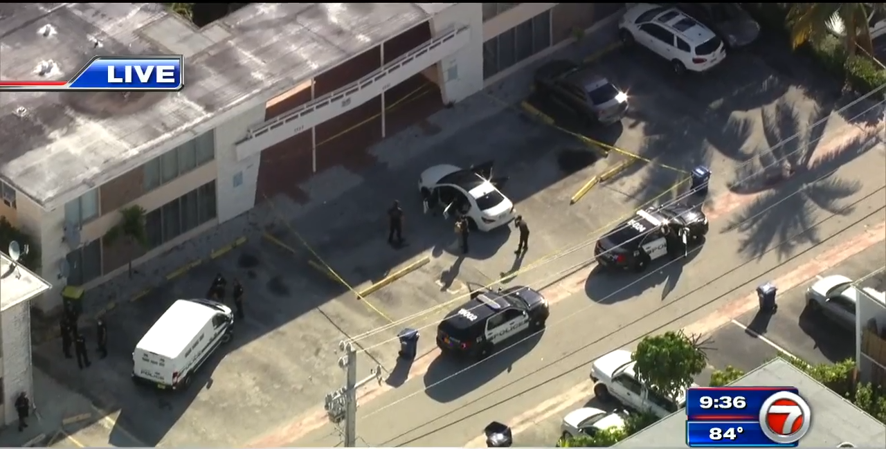 Police search for 2 subjects after shots fired in Miami Beach - WSVN ...