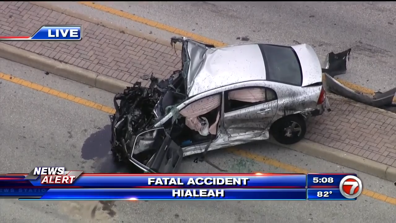 1 hospitalized following crash involving tractor trailer in Hialeah ...