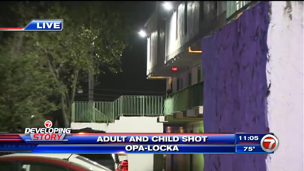 Young girl, man transported to hospital after driveby shooting in Opa