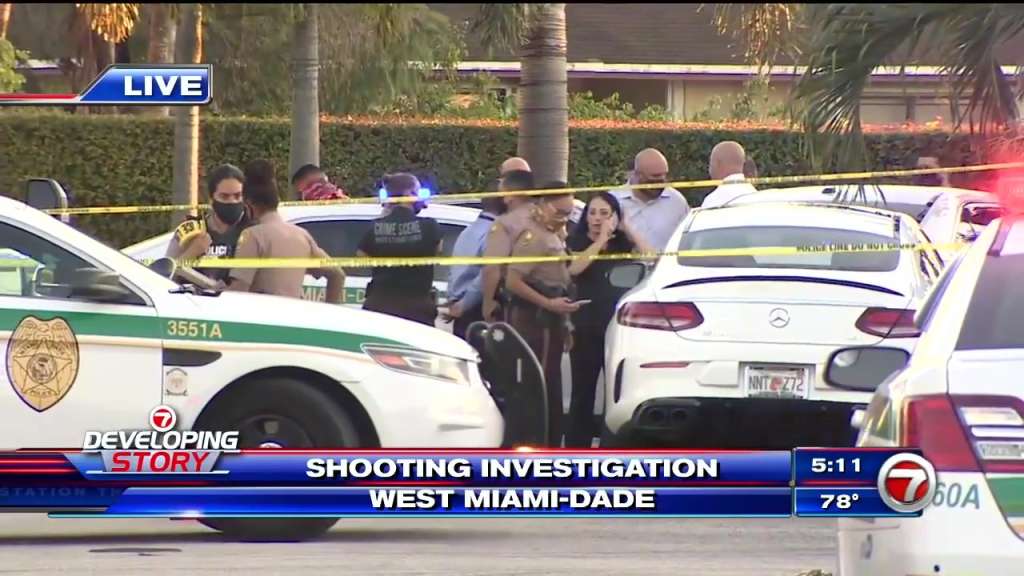 1 Transported To Hospital After Shooting In West Miami Dade Involving Off Duty Officer Wsvn 7news Miami News Weather Sports News Chant Usa