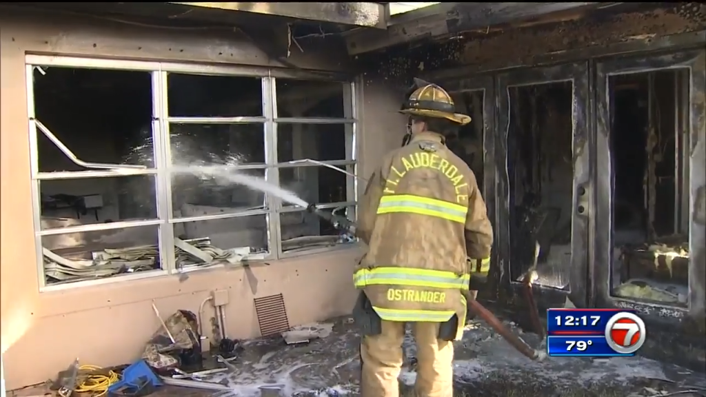 Fire rips through Fort Lauderdale home – WSVN 7News | Miami News ...