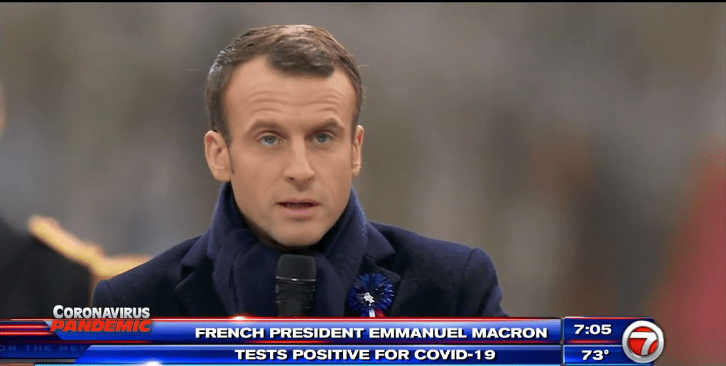 French President Macron tests positive for COVID-19 - WSVN 7News | Miami News, Weather, Sports ...