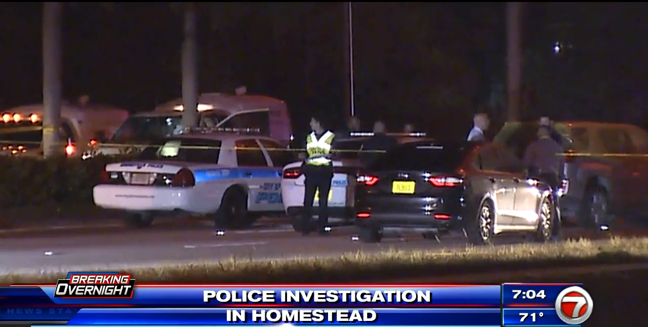 Police officer shoots burglar during chase in Homestead - WSVN 7News ...