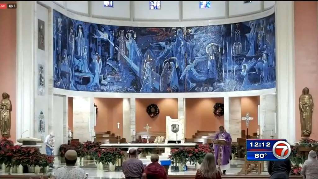 Cathedral of St. Mary in Miami streams Christmas Eve mass – WSVN 7News ...