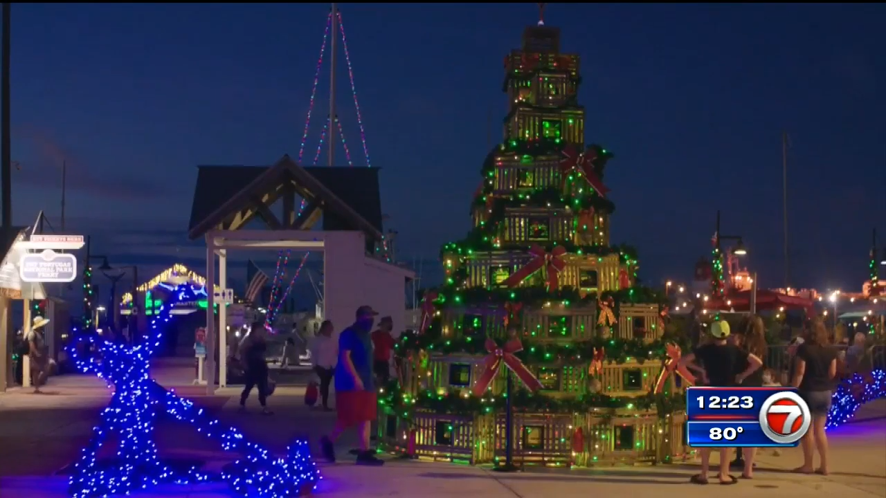 Duluth City Christmas Tree 2022 Key West Displays Christmas Tree Made Of Lobster Traps – Wsvn 7News | Miami  News, Weather, Sports | Fort Lauderdale
