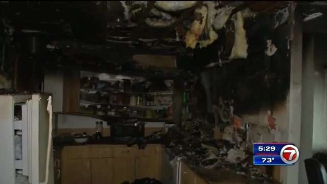 Family of 6 displaced after fire at Miami apartment building - WSVN ...