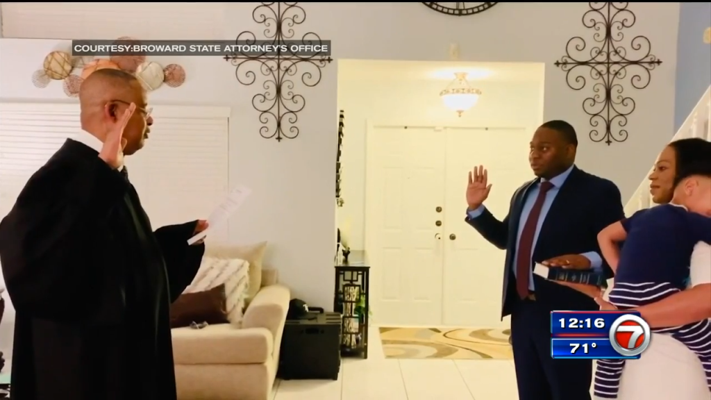 Broward State Attorney Harold Pryor sworn in on Tuesday - WSVN 7News | Miami News, Weather ...