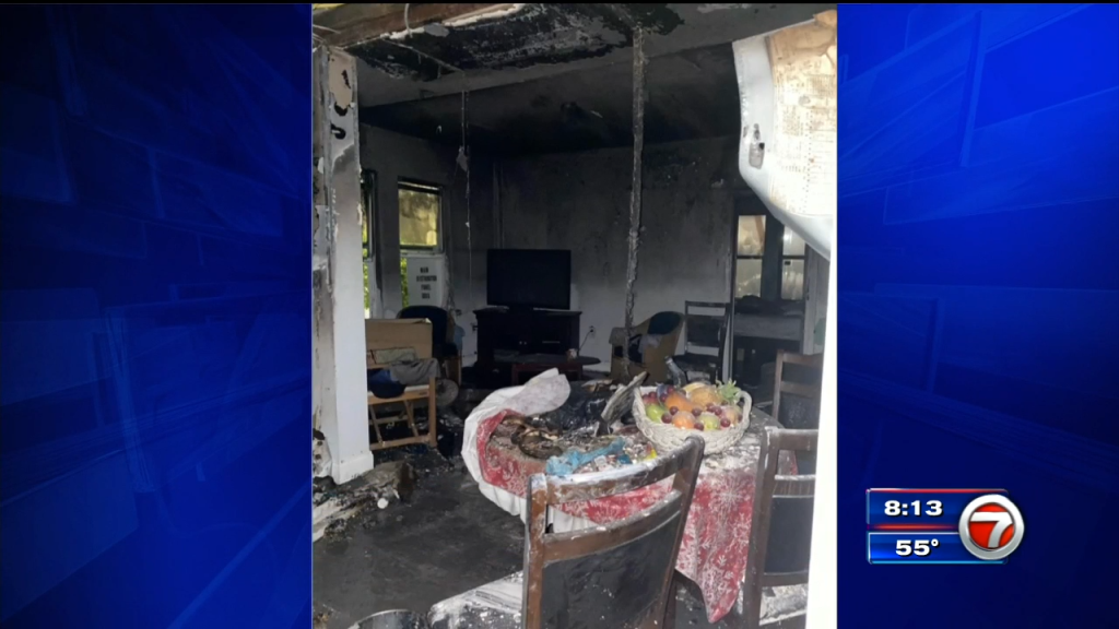 11 units damaged after apartment fire in Miami