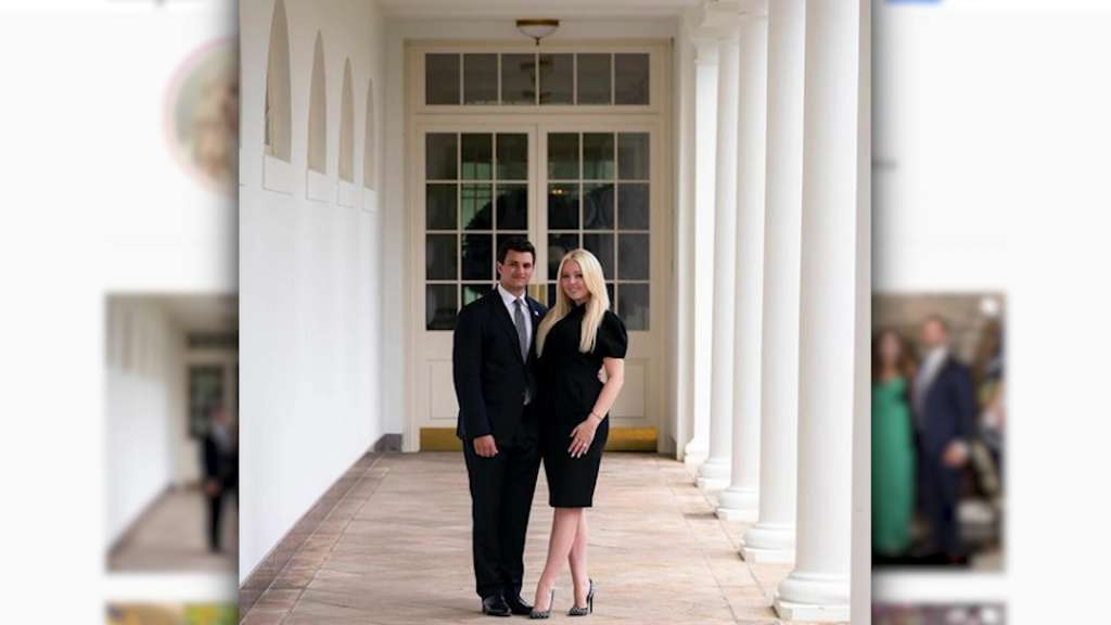 Tiffany Trump announces engagement on dad's final full day ...