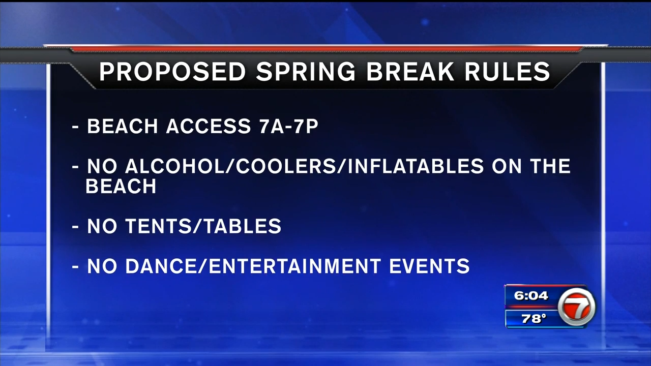 Miami Beach officials propose spring break rules during virtual meeting