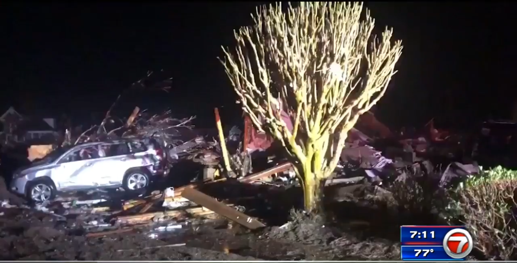 3 people were killed and 10 more injured after a tornado slammed a