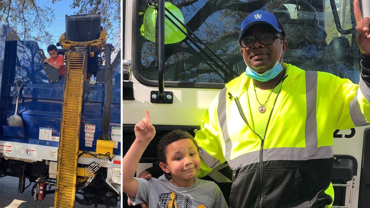 Sanitation worker saves life of Tampa boy who hid in trash can, got