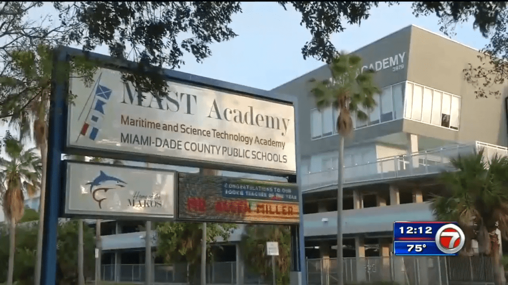 Students, United Teachers of Dade react after more than 200 students