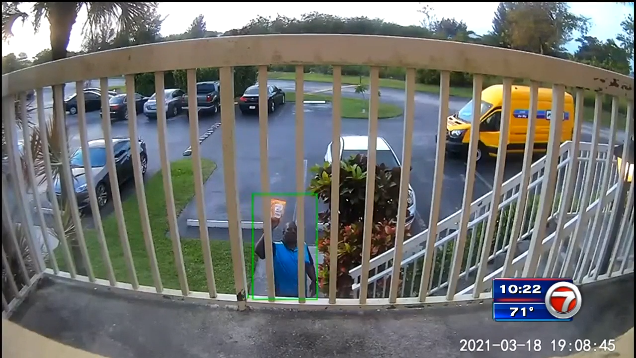 Video shows Amazon driver tossing man’s package outside Fort Lauderdale