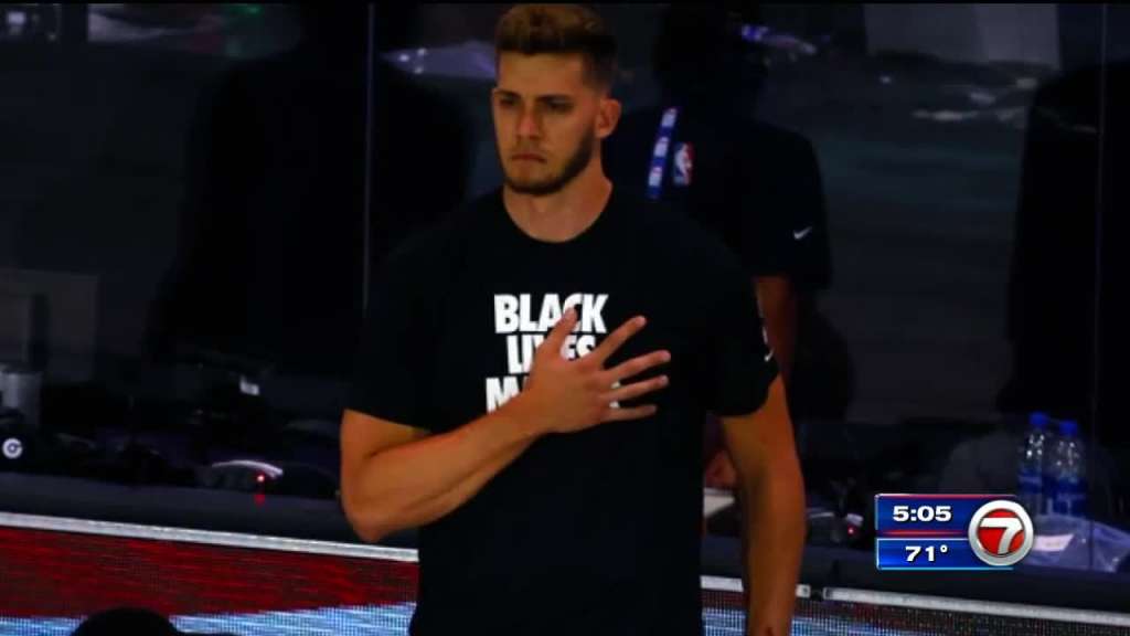 Heat: Forward Meyers Leonard to be 'away from team indefinitely' after using anti-Semitic slur ...