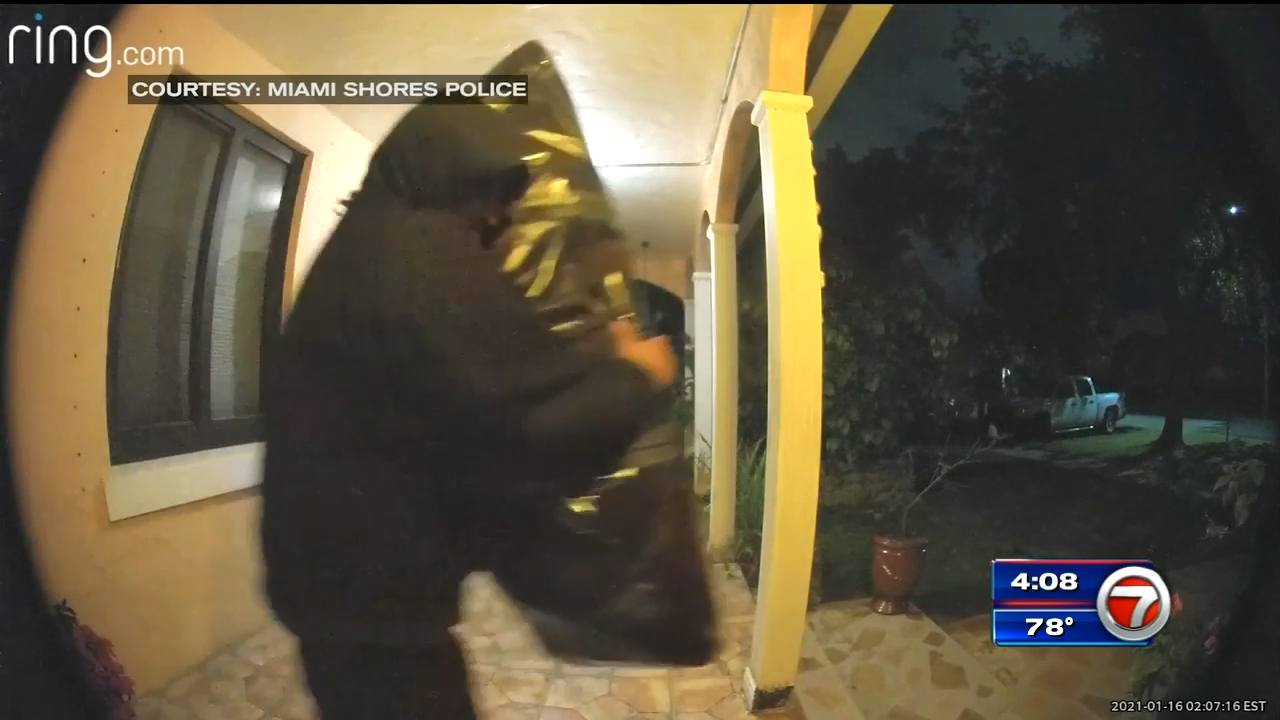 Thief caught on video stealing package from Miami Shores home - WSVN ...