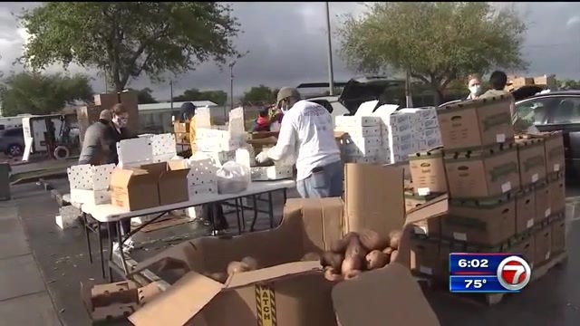 Food distributions held across South Florida on anniversary of WHO s