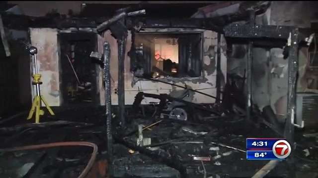 Elderly man dies after Little Havana house fire; firefighter ...