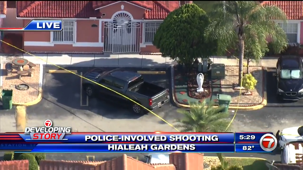 Man in custody, dog killed, 3 injured after shootings in Hialeah ...