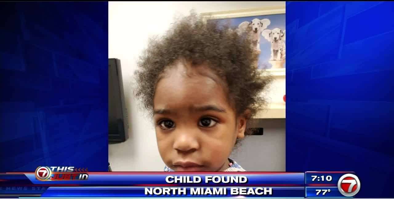 North Miami Beach Police reunite young girl with mother after being ...